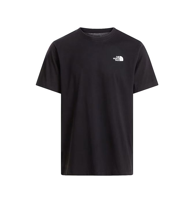 The North Face - T-Shirt - EVOLUTION T-SHIRT NSE BOX REGULAR TNF BLACK-TNF WHITE