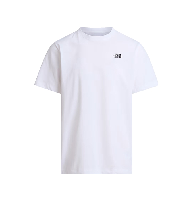 The North Face - T-Shirt - EVOLUTION SIMPLE DOME REGULAR T-SHIRT TNF WHITE